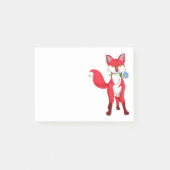 Happy Fox Post-it® Notes (Voorkant)