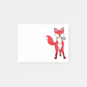 Happy Fox Post-it® Notes