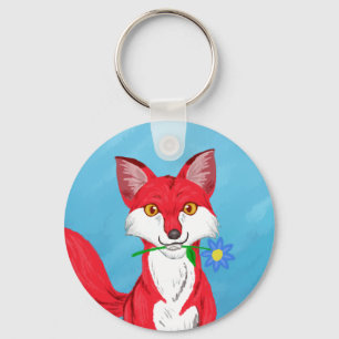 Happy Fox Sleutelhanger