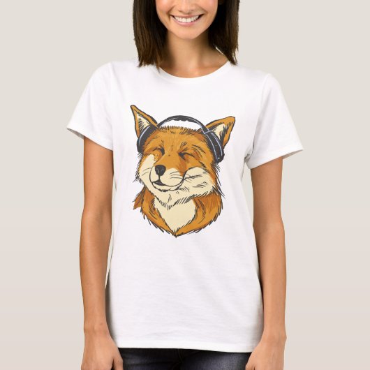 Happy Fox T-Shirt (Voorkant)