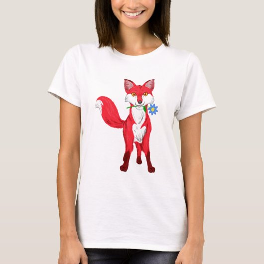 Happy Fox T-shirt (Voorkant)