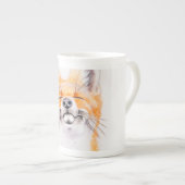 Happy Foxy Porselein Kop (Voorkant rechts)