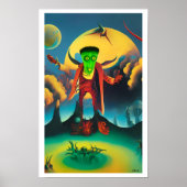 Happy Frankenstein Day Poster (Voorkant)