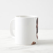 Happy French Bulldog Coffee Mok (Voorkant links)