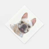Happy French Bulldog Servet (Hoek)