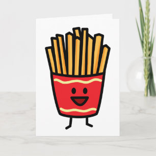 Happy French Fries Bedankkaart