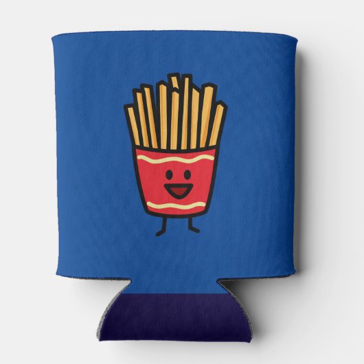 Happy French Fries Blikjeskoeler (Achterkant)