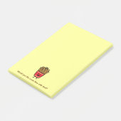 Happy French Fries Post-it® Notes (Schuin)