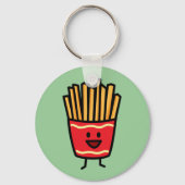 Happy French Fries Sleutelhanger (Voorkant)