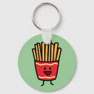 Happy French Fries Sleutelhanger