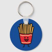Happy French Fries Sleutelhanger (Voorkant)