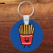 Happy French Fries Sleutelhanger (Voorkant)