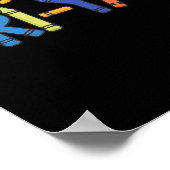 Happy Fri-yay Funny Teacher Life Weekend Pun Happy Poster (Hoek)