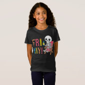 Happy Fri-Yay Vrijdag Lovers Fun Teacher T-shirt (Voorkant volledig)