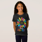 Happy Fri-Yay Vrijdag Lovers Fun Teacher T-shirt (Voorkant volledig)