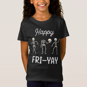 Happy Fri-Yay Vrijdag Lovers Fun Teacher T-shirt