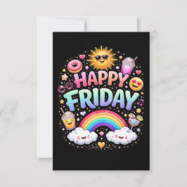 Happy Friday Bedankkaart