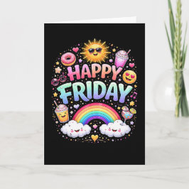Happy Friday Feestdagen Kaart