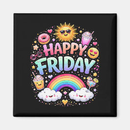 Happy Friday Magneet