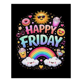 Happy Friday Perfect Poster