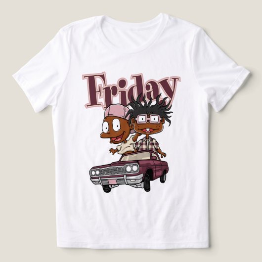 Happy Friday Shirt – Chill Mode geactiveerd (Design voorkant)