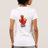 Happy friends comic t-shirt (Achterkant)