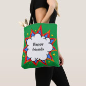 Happy friends comic tote bag (Dichtbij)