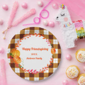 Happy Friends Giving Brown Play Paper Bord (Feest)