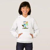 Happy Friends Hoodie - aanpasbaar (Voorkant volledig)
