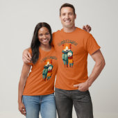 Happy Friends Knuffelen - Vrienden & Lachen T-shirt (Unisex)