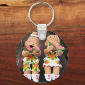 Happy Friends Sleutelhanger (Voorkant)