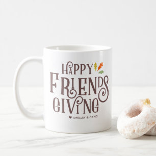 Happy Friendsgiving Herfst Festive - Gepersonalise Koffiemok
