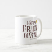 Happy Friendsgiving Herfst Festive - Gepersonalise Koffiemok (Voorkant rechts)