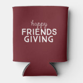 Happy Friendsgiving Koelbox Blikjeskoeler (Voorkant)