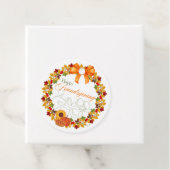 Happy Friendsgiving-Label Bedankjes Labels (In situ)