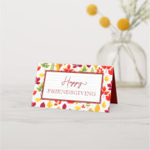 Happy Friendsgiving najaarsfeast van de avondeten