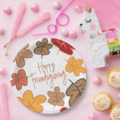 Happy Friendsgiving Paper-Bord Papieren Bordje (Feest)