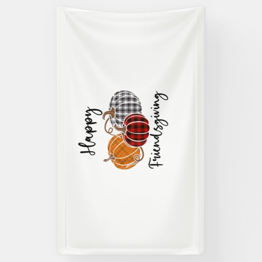 Happy Friendsgiving Shirt Thanksgiving Man W Spandoek (Verticaal)