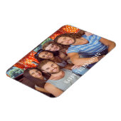 Happy Friendsgiving Thanksgiving Aangepaste foto Magneet (Linkerzijde)