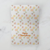 Happy Friendsgiving Thanksgiving Holiday Card Kaart (Binnen)