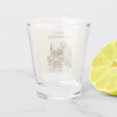 Happy Friendsgiving | Thanksgiving shot glass Glas (Achterkant)