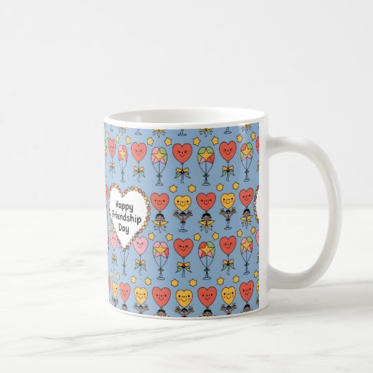 Happy Friendship Day Gift Idee Koffiemok (Rechts)