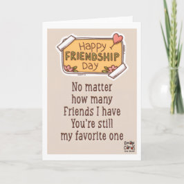 Happy Friendship Day - Quote Kaart