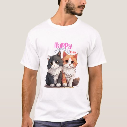 Happy Friendship Day T-shirt (Voorkant)
