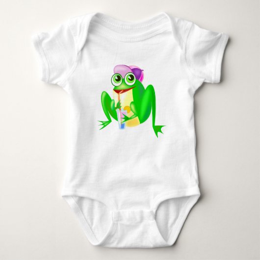 Happy Frog Baby Bodysuit (Voorkant)