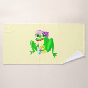 Happy Frog badhanddoek