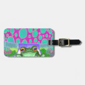 Happy Frog Bagagelabel (Voorkant horizontaal)