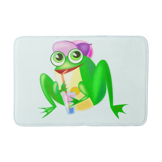 Happy Frog Bath Mat (Voorkant)