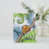 Happy Frog Briefkaart (Staand voorkant)