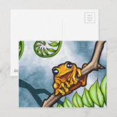 Happy Frog Briefkaart (Voorkant / Achterkant)